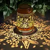 Solar Lantern Light Waterproof Hanging Solar Lantern for Yard Patio(Hummingbird)