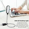 USB LED Desktop Light Portable Study Book Table Lamp Night Light Warm White