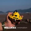 WELLHIKE mini pine cone lamp 80h long battery life outdoor lighting camping portable camp atmosphere retro lamp
