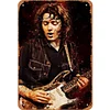 Rory Gallagher - Panneaux en &eacute;tain m&eacute;tallique(20*30cm/30*40cm) - Musique
