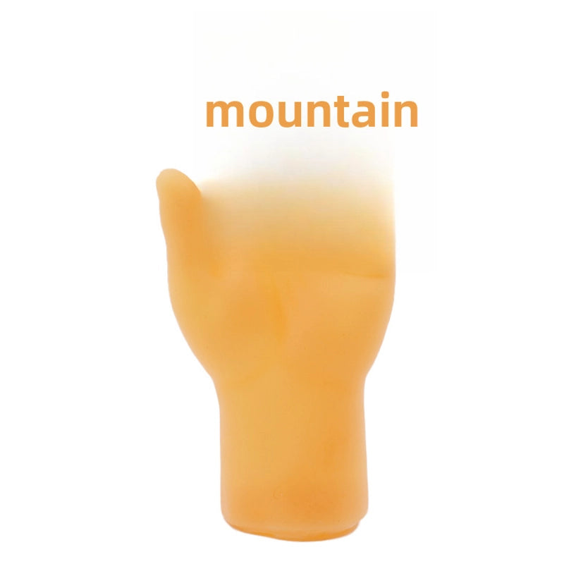 Tiktok Same Pet Cat Finger Set Funny Little Hand Model Funny Cat Artifact Cat Finger Set Massage Toy