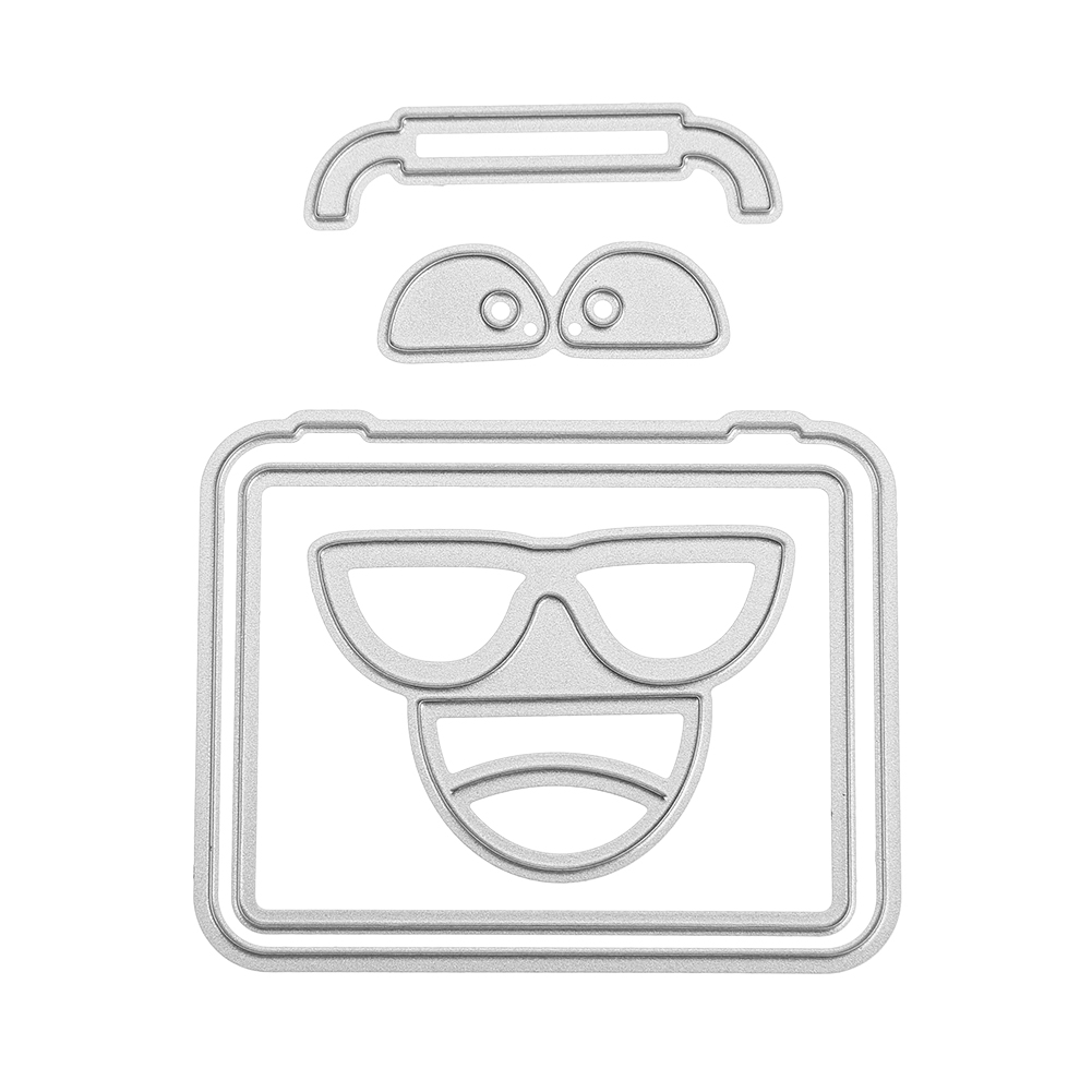 

5pcs Metal Suitcase Embossing Cutting Dies Stencils DIY Scrapbooking Decor-201718, 501 Original