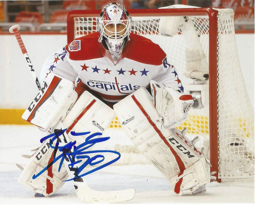 Washington Capitals Braden Holtby Signed Autographed 8x10 NHL Photo Poster painting COA M