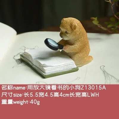 Resin Crafts Creative Frog Animal Figurine Maison et Jardin Decoration Home Micro Landscape Fairy Garden Ornament Birthday Gift