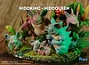 Nido Family - Pokemon Resin Statues - PCHouse Studios [In Stock]