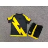 25/26 Kids Rayo Vallecano de Madrid SAD Black Yellow Soccer Jersey