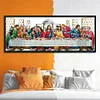 The Last Supper-14CT Stamped Cross Stitch Kit(77*35cm)