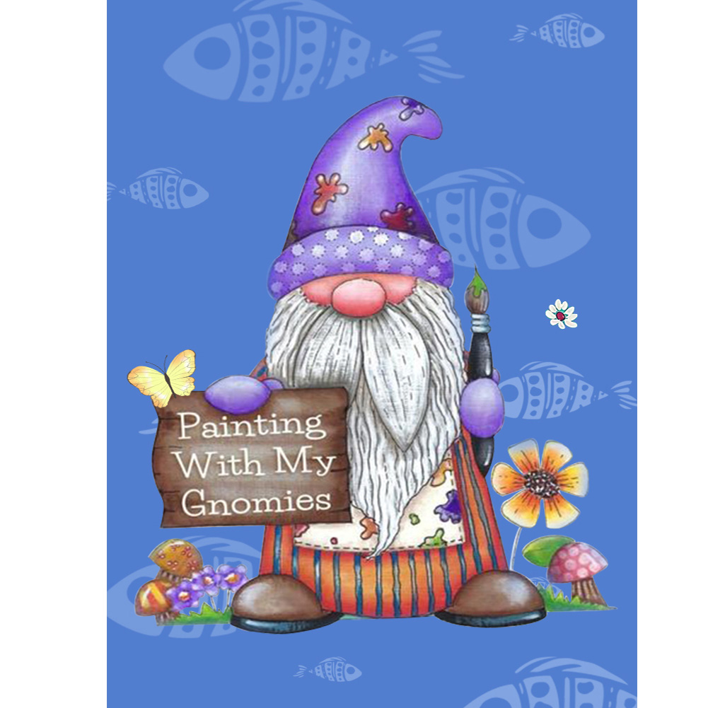 

Gnome - Round Drill Diamond Painting - 30*40CM, 501 Original