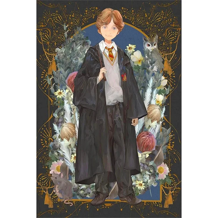Full Round Diamond Painting - Harry Potter Characters 40*60CM