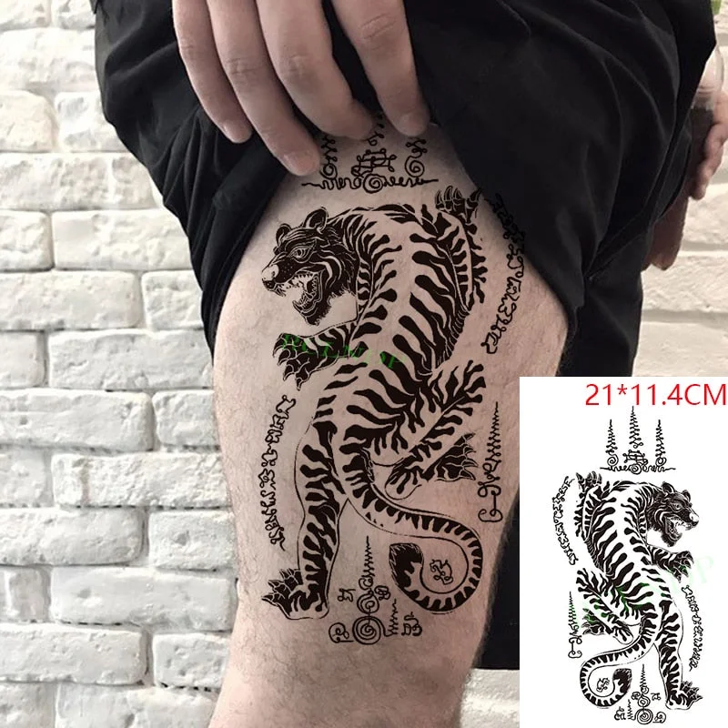 Waterproof Temporary Tattoo Sticker Sexy Snake Element Fake Tatoo Flash Tatto Body Art for Women Men tatuajes temporales