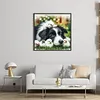Border Collie And Chicks-11CT Stamped Cross Stitch 40*40cm/15.75*15.75in tapestrymarket