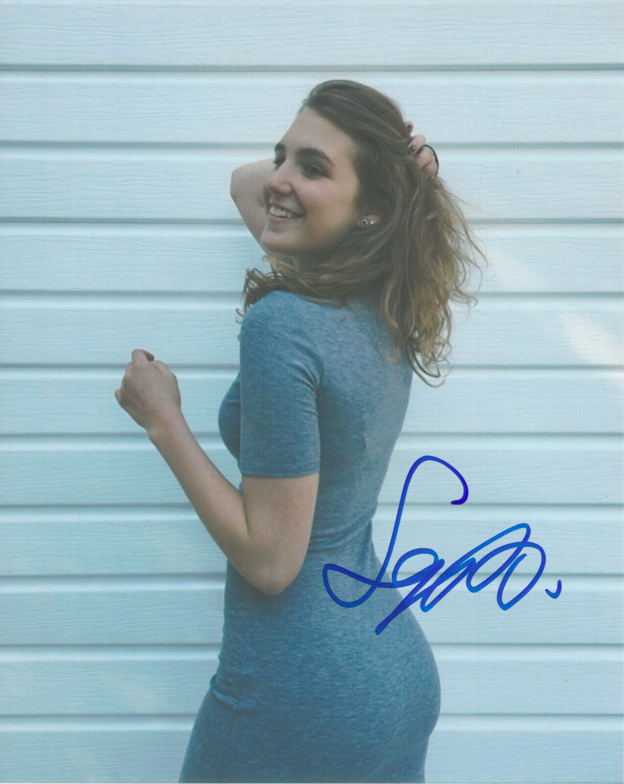 SOPHIE NELISSE SIGNED AUTHENTIC 'THE BOOK THIEF' 8x10 Photo Poster painting w/COA ACTRESS PROOF