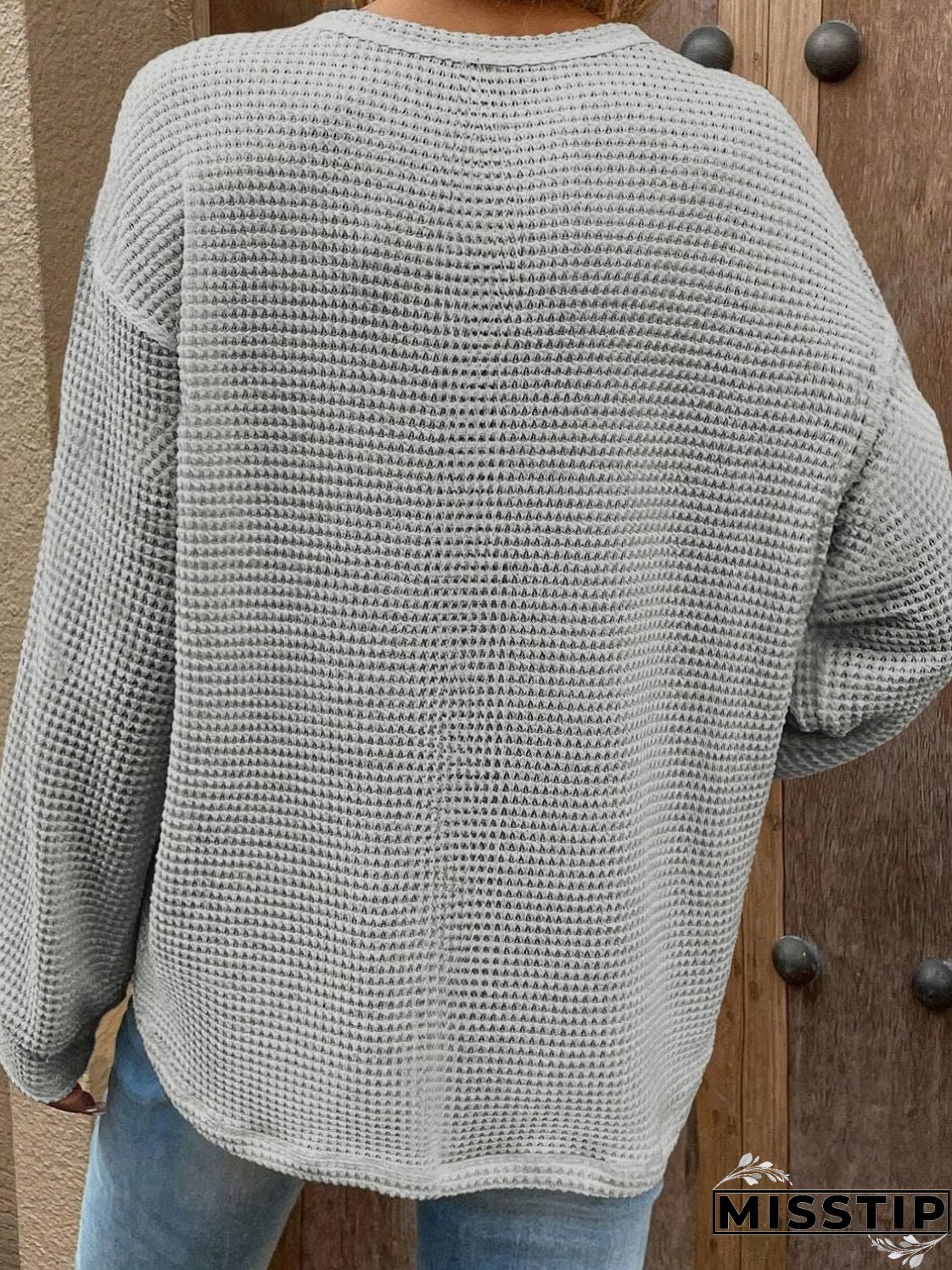 Round Neck Long Sleeve T-Shirt