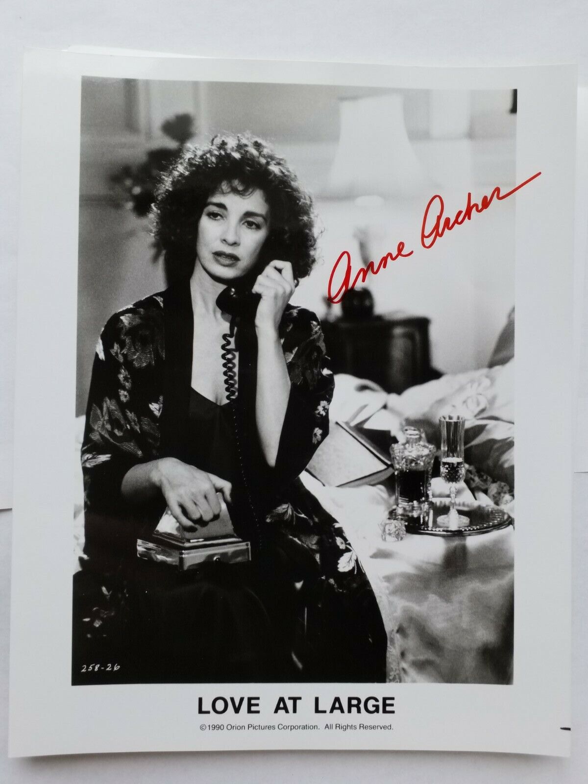 ANNE ARCHER Signed AUTOGRAPH 8 x 10 Photo Poster painting