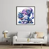 Blueberry Gnome-11CT Stamped Cross Stitch 45*45cm