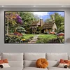 Forest House - Round Drill Diamond Painting - 85*45CM - Large Size