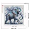 Diamond Painting -DIY Full Square Drill Elephant(35x35cm)