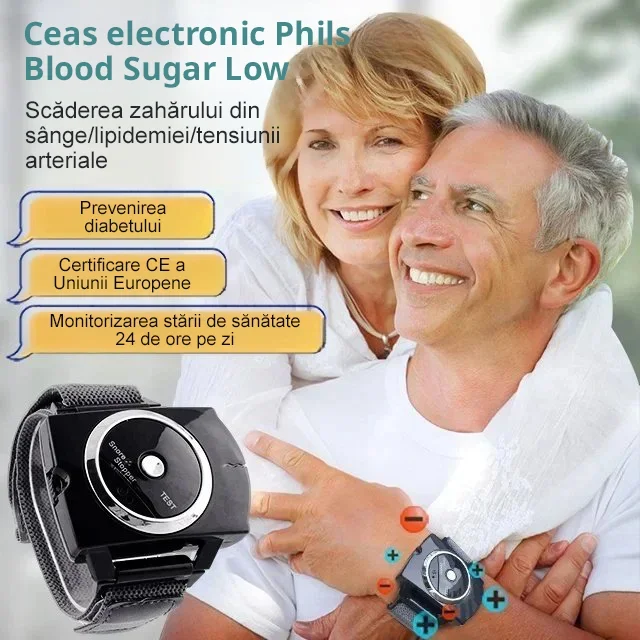Brățară electronică cu infraroșu pentru reducerea glicemiei și oprirea sforăitului