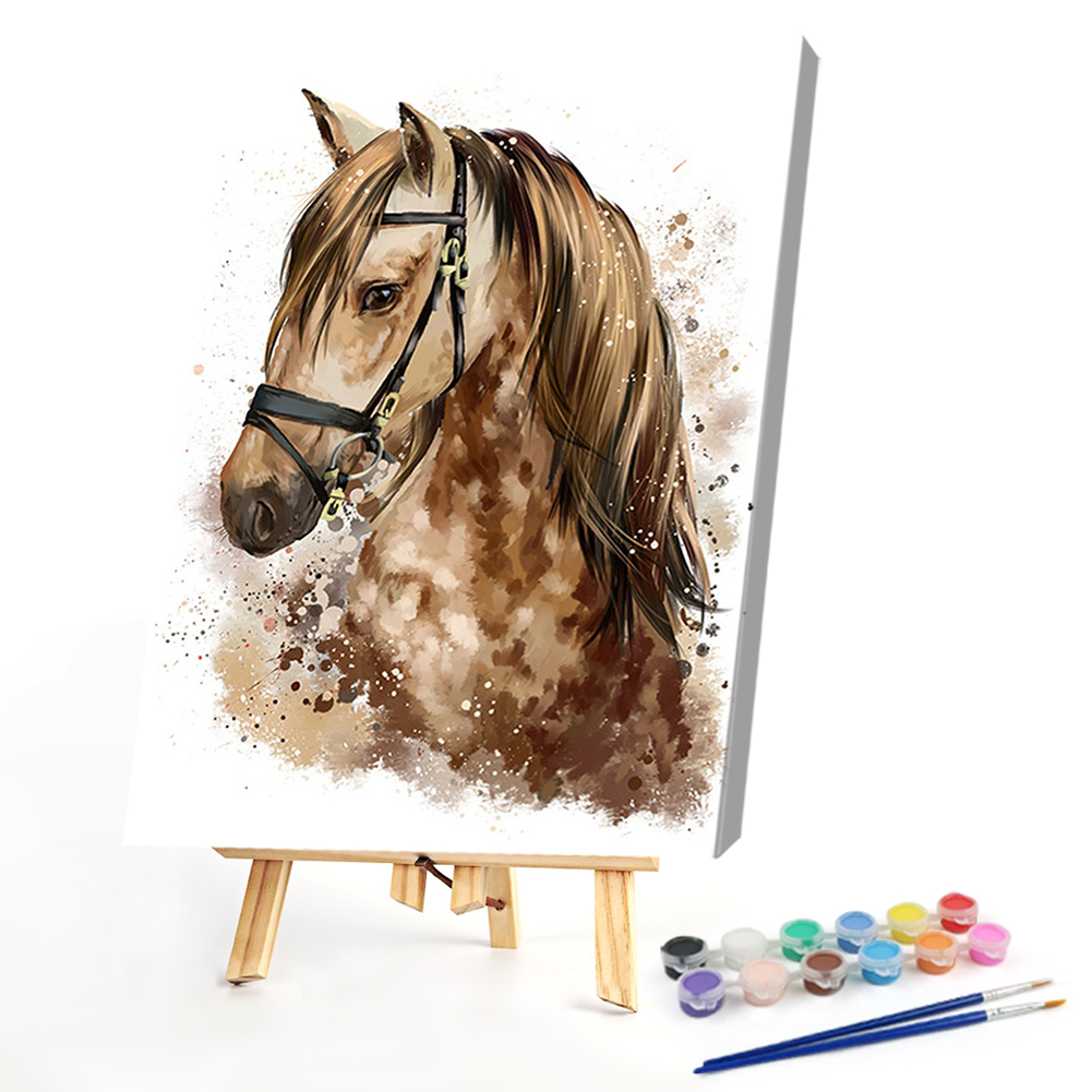 

40*50CM - Paint By Numbers - Horse, 501 Original