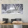 (90*45cm)Tiger - Full Round Drill Diamond Painting