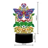 DIY Diamond Painting 7 Color Night Light Lamp Home Decoration Ornament Gift Kit(Butterfly)