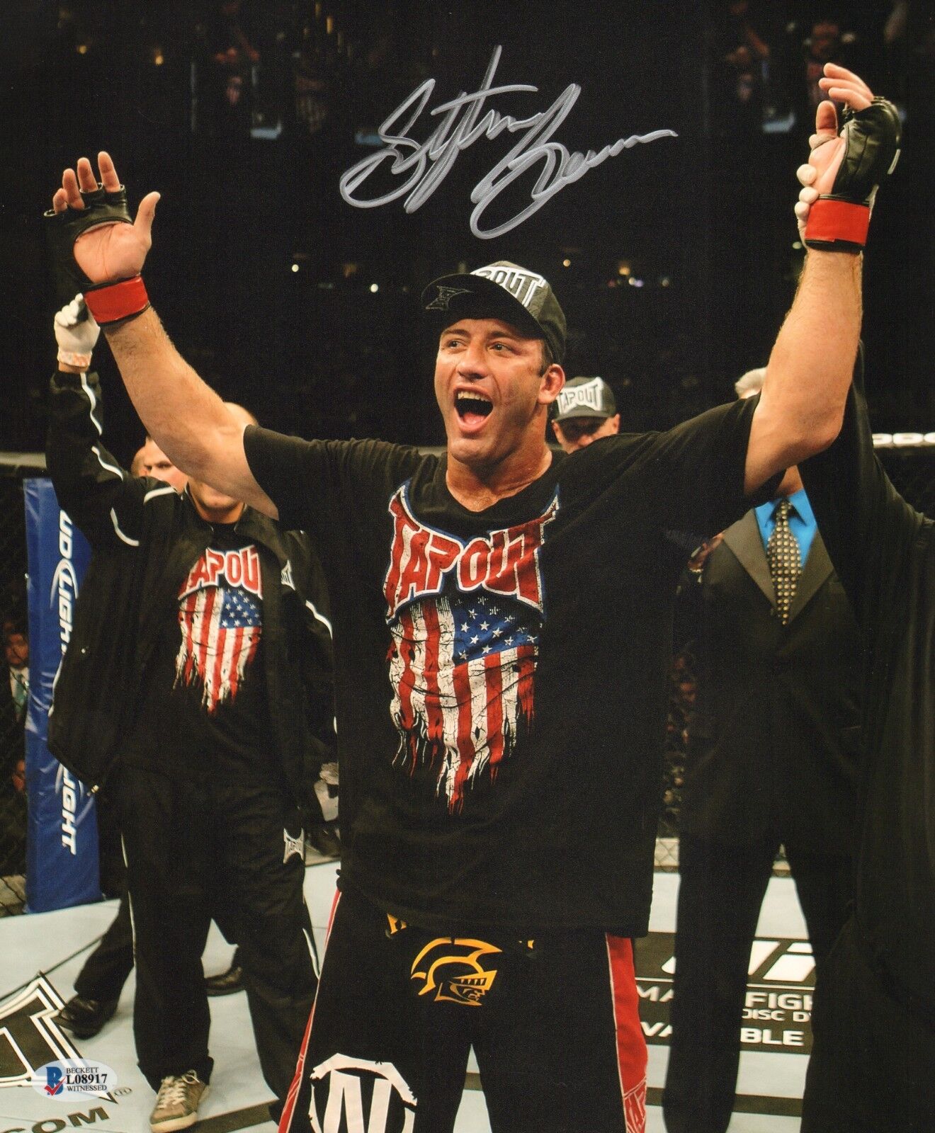 Stephan Bonnar Signed 11x14 Photo Poster painting BAS COA UFC The Ultimate Fighter 1 Autograph 6