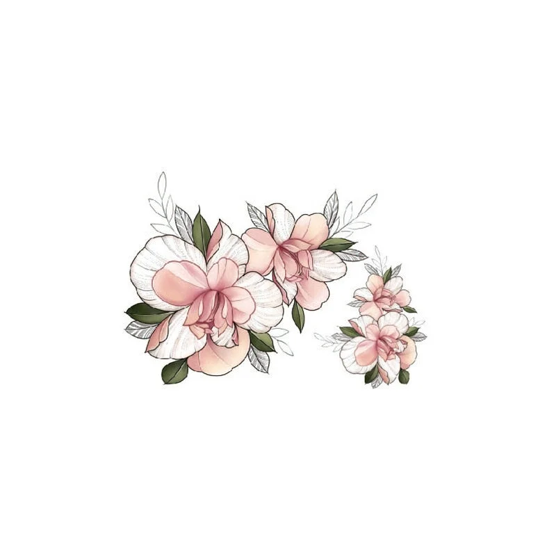 Japanese Cartoon Tattoo Stickers Female Anime Waterproof Cute Sexy Fashion Art Fake Tattoos Lasting Flower Arm Temporary Tattoos