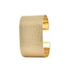 Golden Flat Oval Catering Napkin Ring