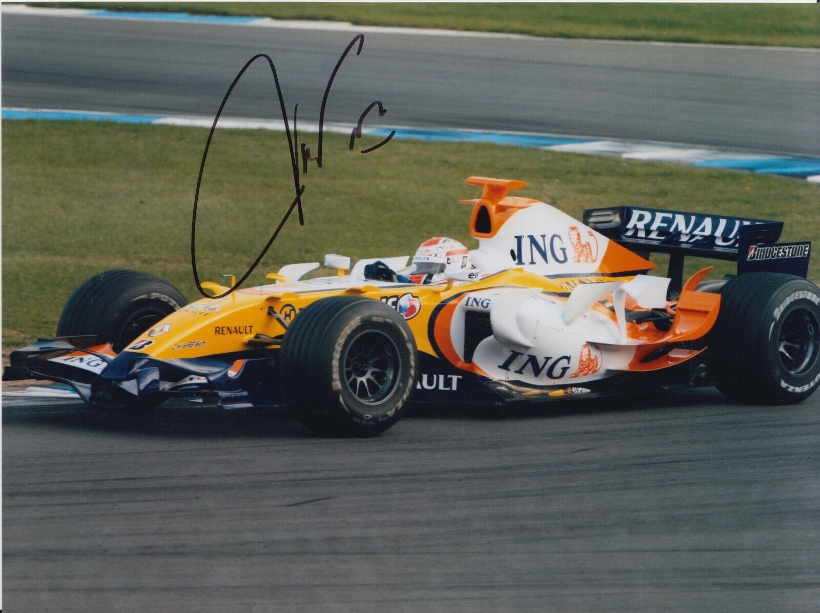 Jonathan Cochet Hand Signed 8x6 Photo Poster painting - Formula 1 Autograph.