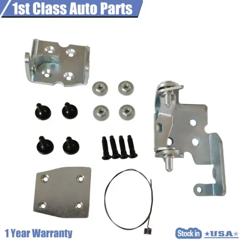 Dronehint Front Upper Lower Door Hinge Left for 1999-2007 Chevy Silverado GMC Sierra 1500 (For: GMC) Parts