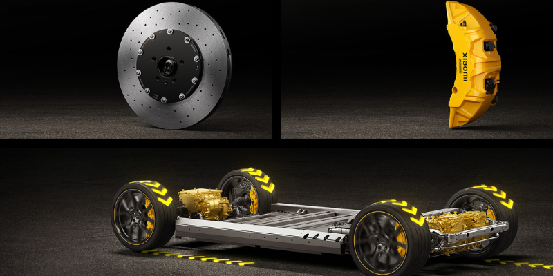 Wheels and Brakes of the Xiaomi SU7 Ultra