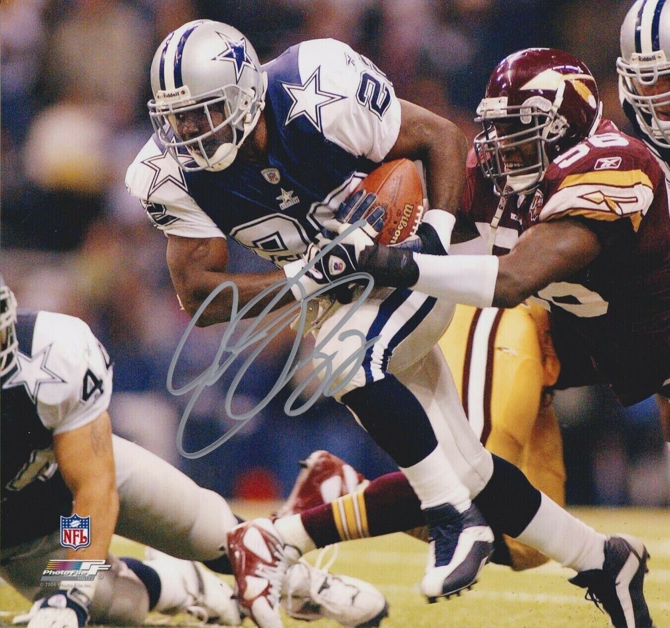 Emmitt Smith Autographed Signed 8x10 Photo Poster painting ( HOF Cowboys ) REPRINT ,