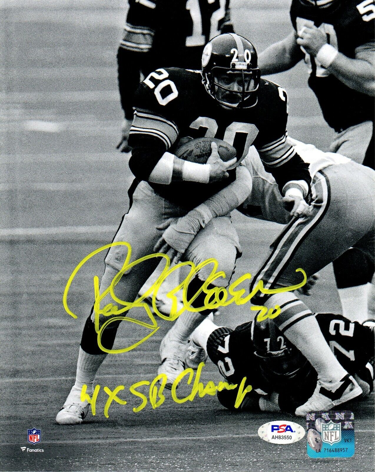 Rocky Bleier autographed signed inscribed 8x10 Photo Poster painting Pittsburgh Steelers PSA COA