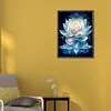 Holy Lotus-Full Round Diamond Painting 30*40CM