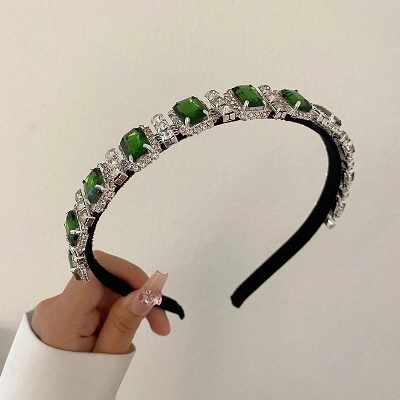Baroque Full Diamond Rhinestone Retro Alloy Headband