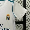2017/2018 Retro Real Madrid Home Football Shirt Kids Size 1:1 Thai Quality