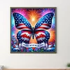 Diamond Painting-DIY Full Round Drill Butterfly