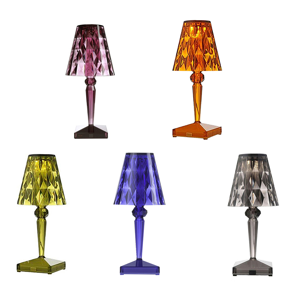 

Acrylic Diamond Desktop USB Lamp Night Lights Bar Bedroom Lighting Decor, 501 Original