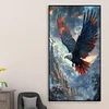 Diamond Painting-DIY Full Round Drill Flying Eagle(75*45 CM)