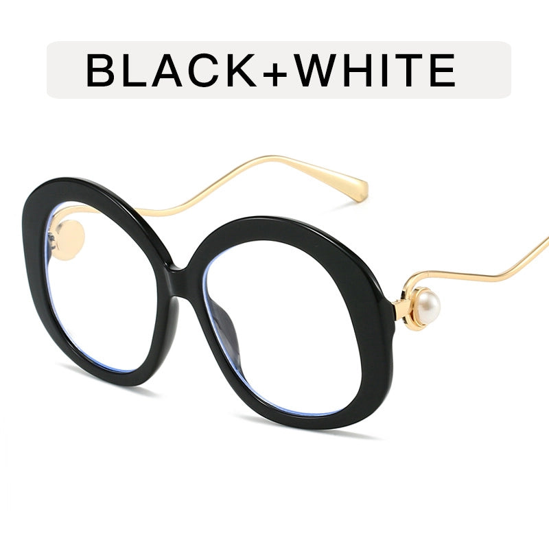Vacation Minimalist Color Block Ac Round Frame Full Frame Women’s Sunglasses