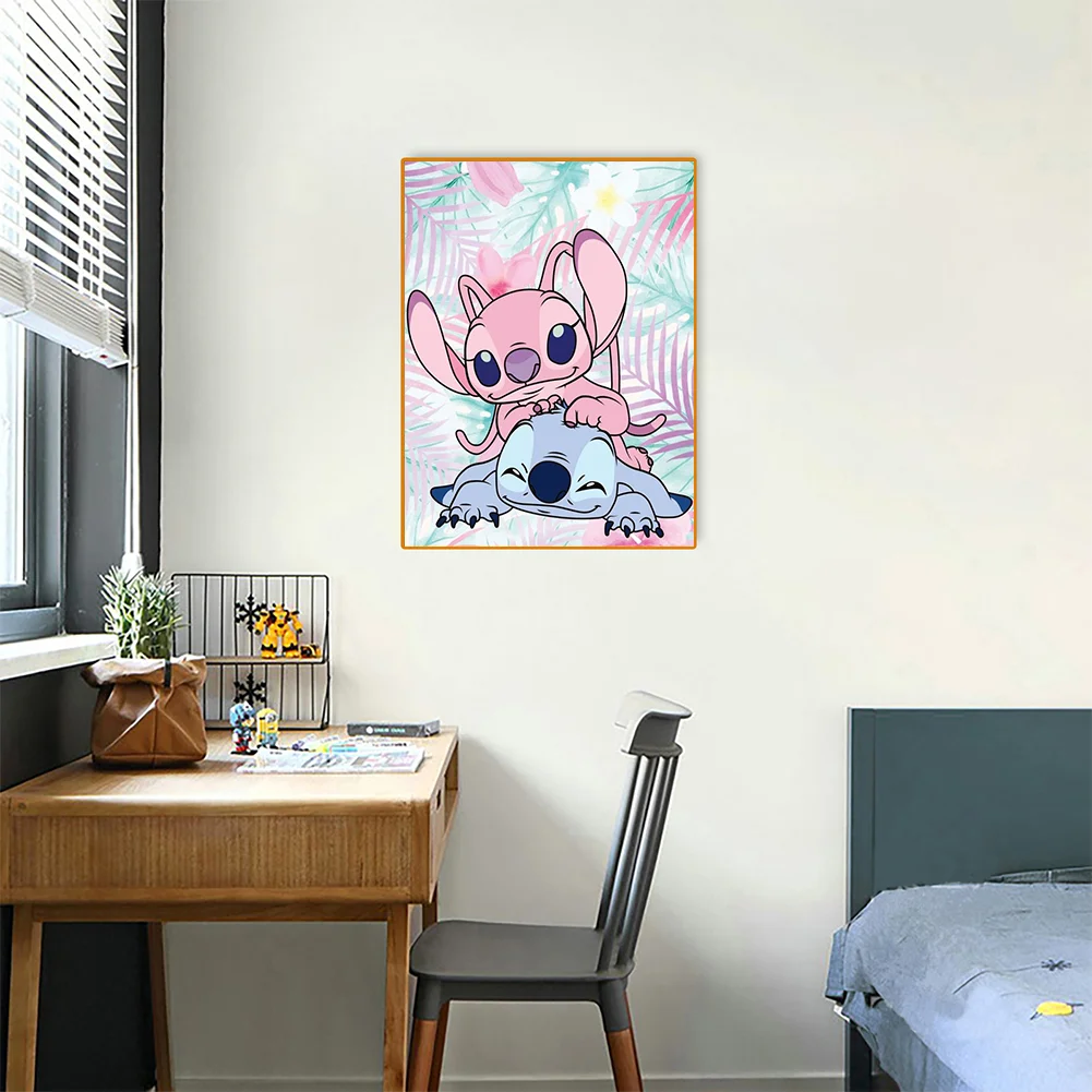 Diamond Painting - Full Round Drill - Stitch(30*40cm)