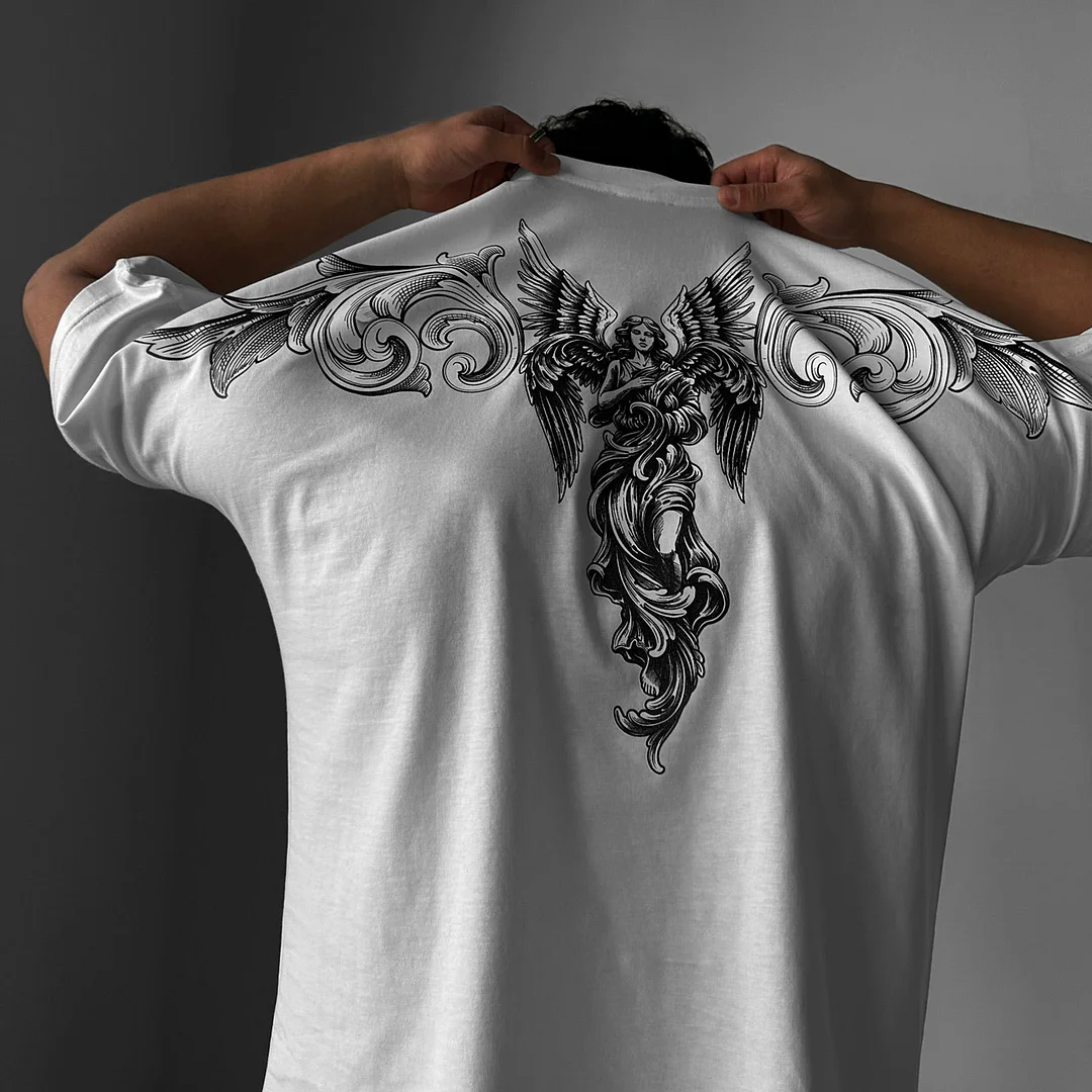Oversized Sky Angel T-shirt