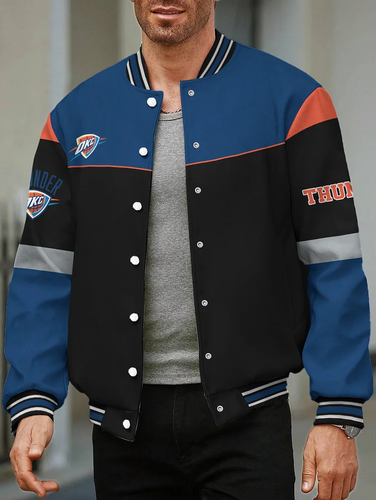 Oklahoma City Thunder Limited Edition Full-Snap Casual Jacket