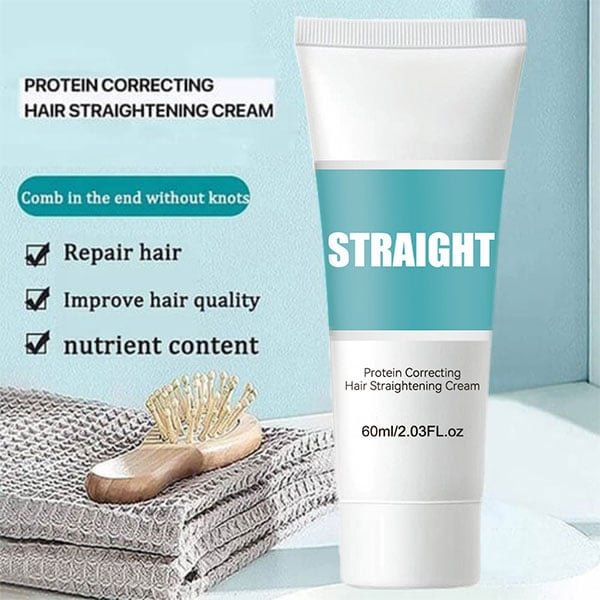 🔥NEW YEAR 2023 SALE 49% OFF & FREE SHIPPING🔥 Silk & Gloss Hair Straightening Cream
