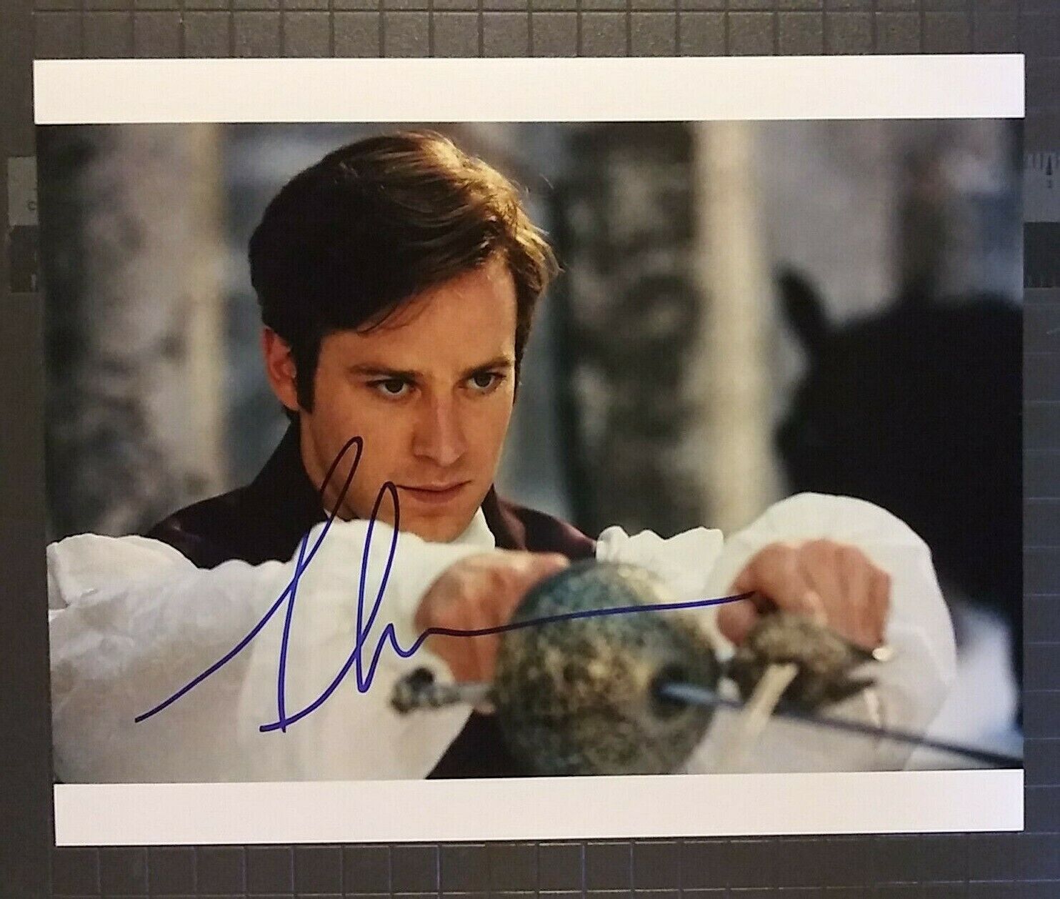 Armie Hammer signed 8x10