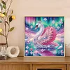 DIY Partial Special Shaped Drill Diamond Painting-Swan