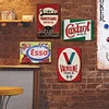 4pcs -  Motor Oil - Vintage Metal Signs(12*16Inch)