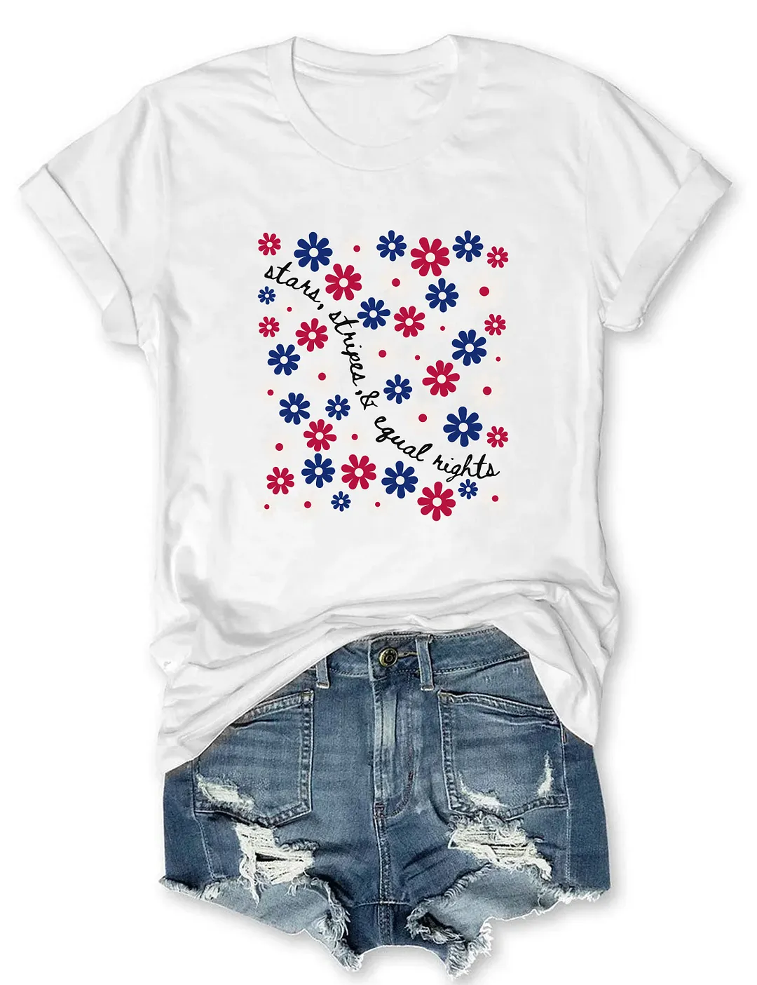 Stars Stripes & Equal Rights T-shirt
