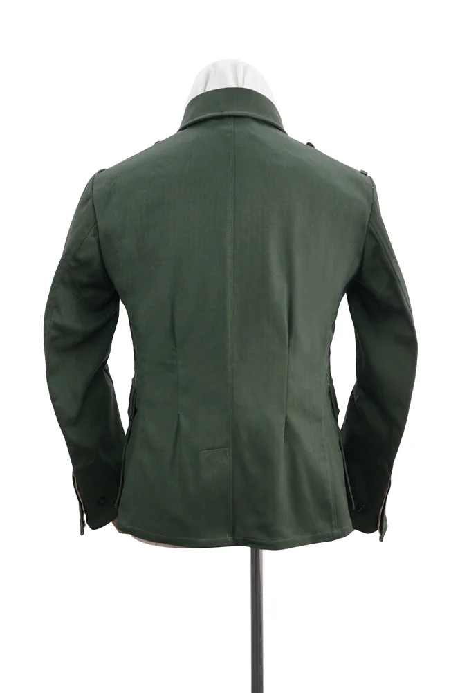   Wehrmacht German M1940 EM Summer HBT Reed Green Field Tunic German-Uniform