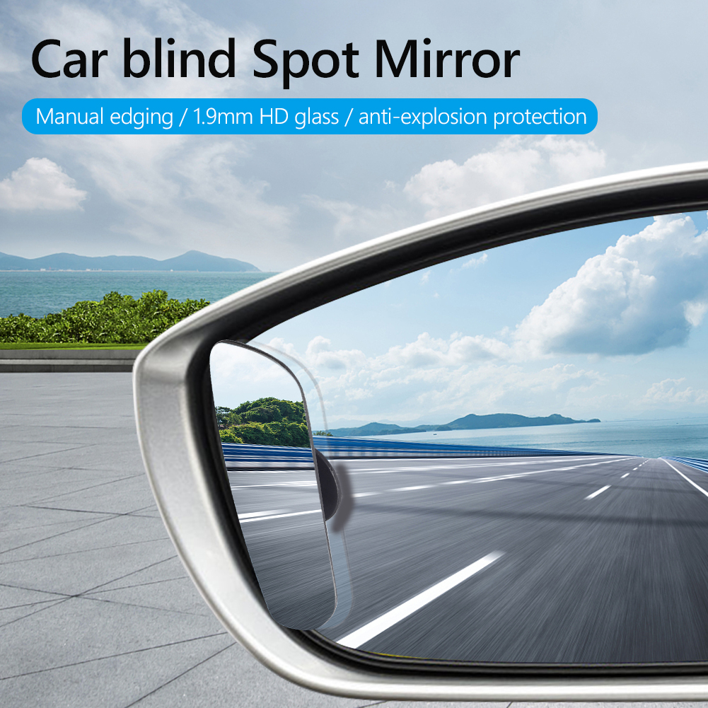 

1 Pair Car Styling Safety HD Frameless Blind Spot Mirrors Auto Accessories, White, 501 Original